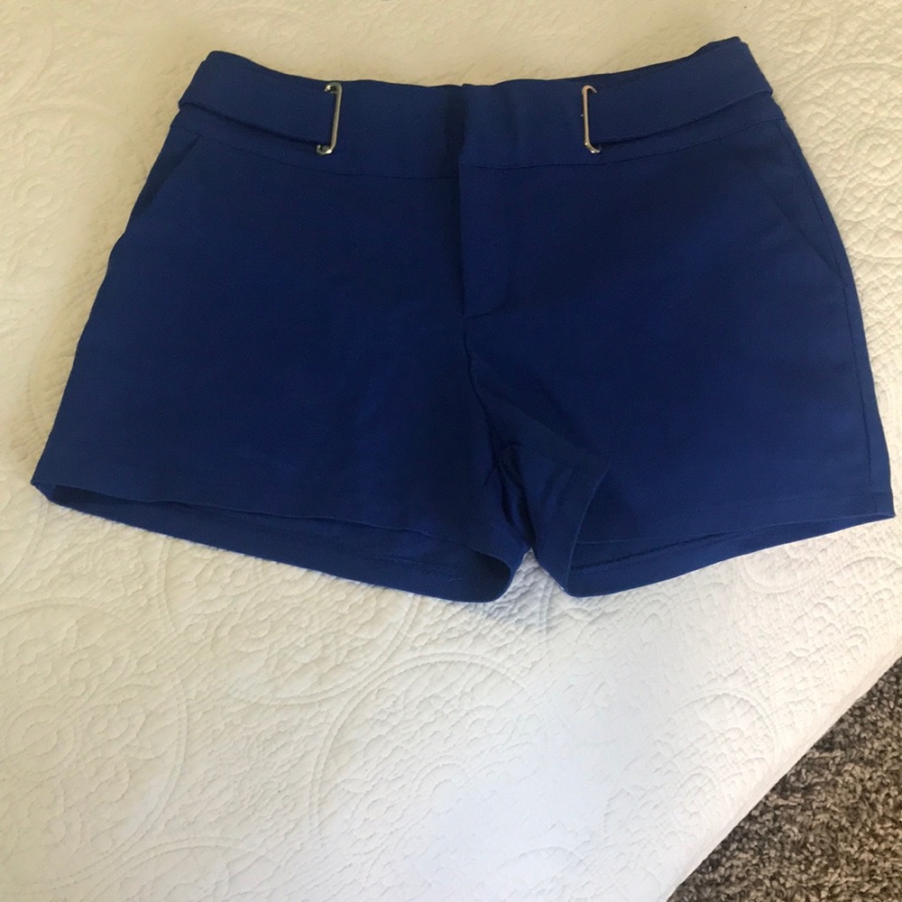 Royal blue shorts